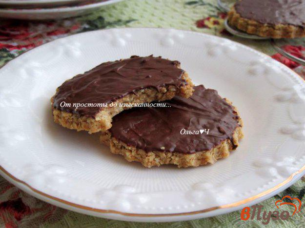 фото рецепта: Хрустящее печенье с шоколадом