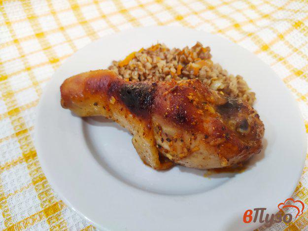 фото рецепта: Куриные голени в медово-чесночном маринаде