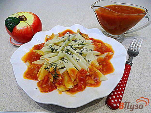 фото рецепта: Соус из томатной пасты к макаронам
