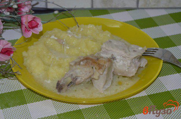 фото рецепта: Курица кусочками в йогуртовом соусе