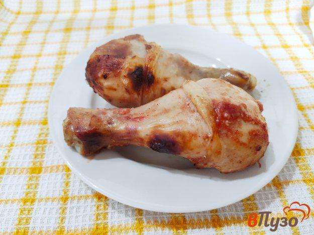 фото рецепта: Куриные голени запечённые с кетчупом