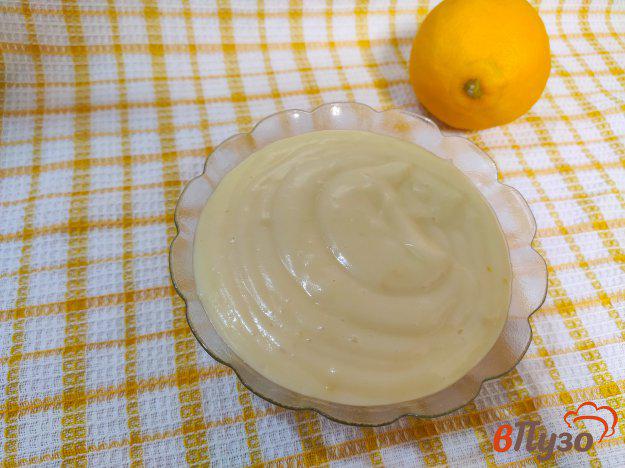 фото рецепта: Заварной крем с цедрой лимона