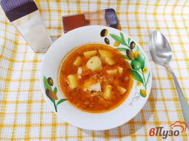 фото рецепта: Суп с гречневой крупой