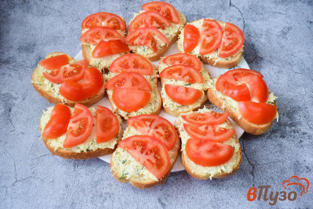 фото рецепта: Сырные бутерброды с помидорами