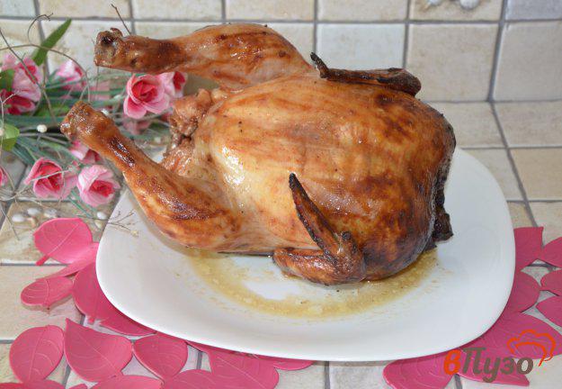фото рецепта: Курица запеченная в остром соево-томатном маринаде