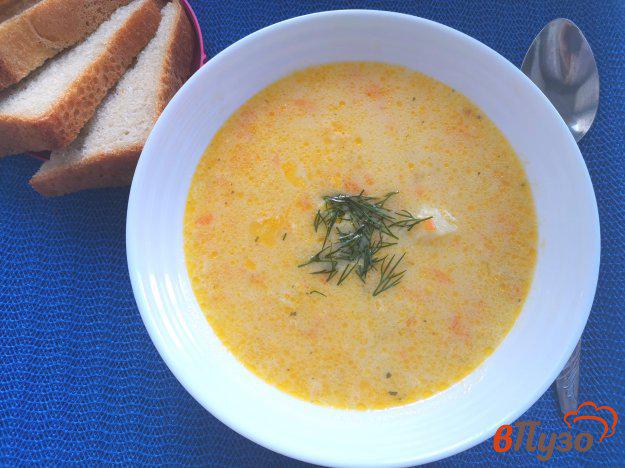 фото рецепта: Суп с плавленным сыром