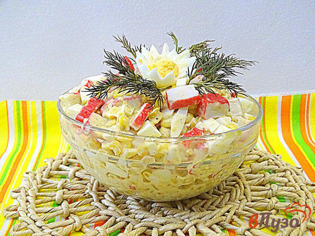 фото рецепта: Салат из крабовых палочек