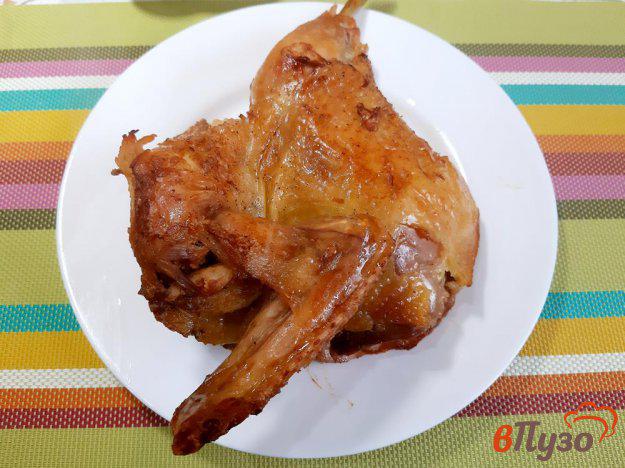 фото рецепта: Курица порционно  в рукаве