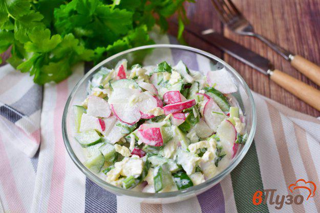 фото рецепта: Овощной салат с редисом