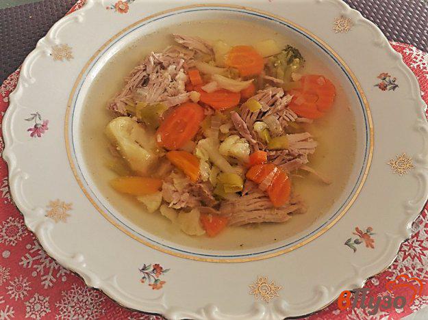 фото рецепта: Суп овощной со свининой