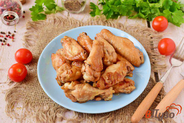 фото рецепта: Куриные крылышки с соевым соусом