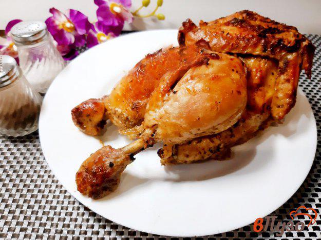 фото рецепта: Курица запеченная в рукаве