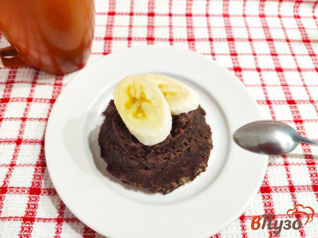 фото рецепта: Шоколадно-банановый кекс без муки