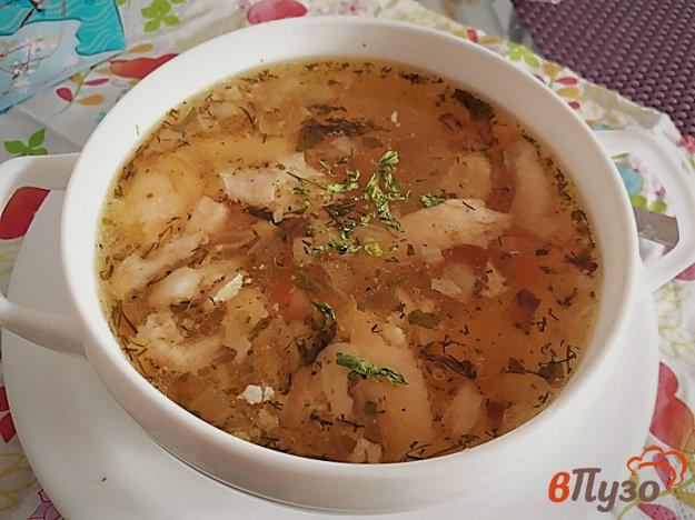 фото рецепта: Рыбный суп из сёмги с луком шалот