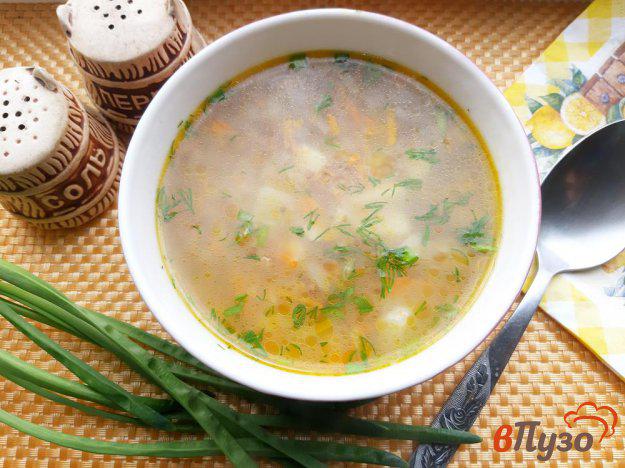 фото рецепта: Суп гречневый на бульоне