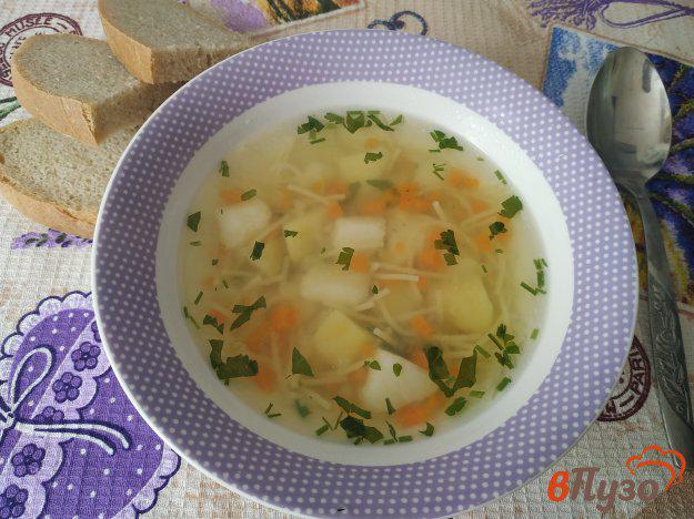 фото рецепта: Диетический суп с вермишелью