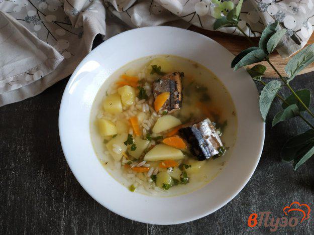 фото рецепта: Рыбный суп с рисом