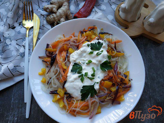 фото рецепта: Фунчоза с овощами