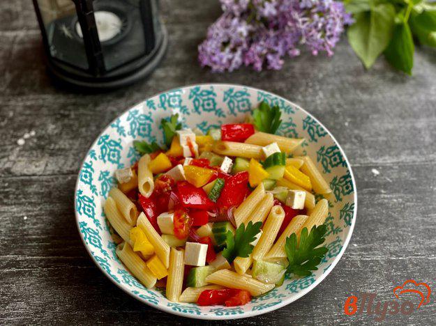 фото рецепта: Салат с макаронами и сыром
