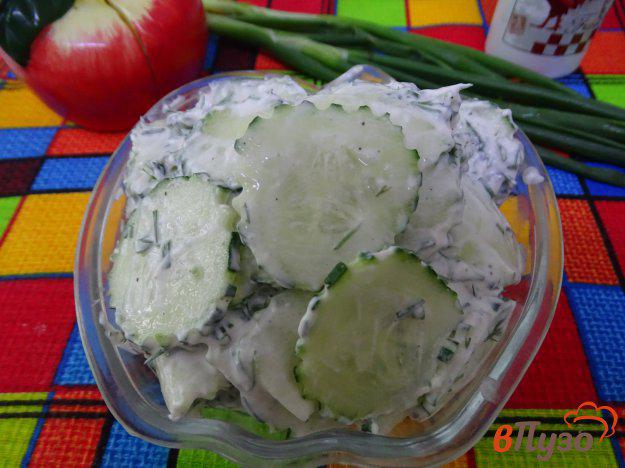 фото рецепта: Польский салат из огурцов Мизерия
