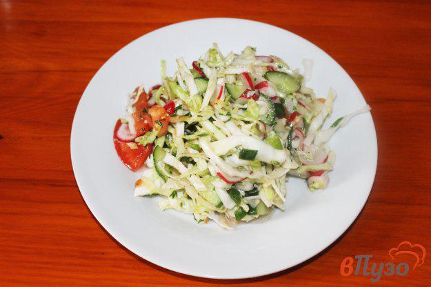 фото рецепта: Салат из капусты и редиса