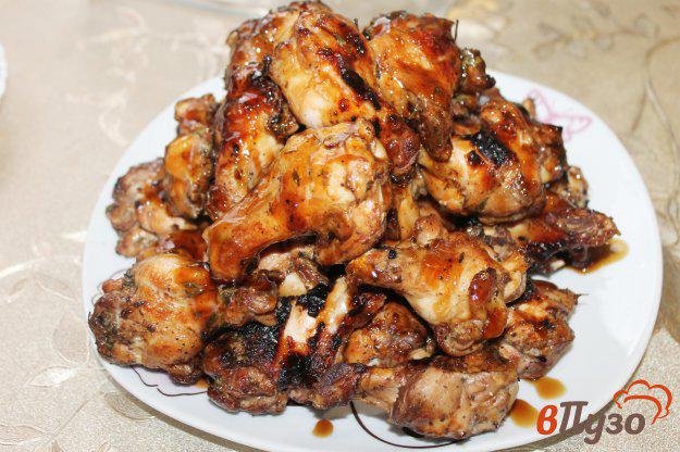 фото рецепта: Куриные плечи гриль в соусе Терияки