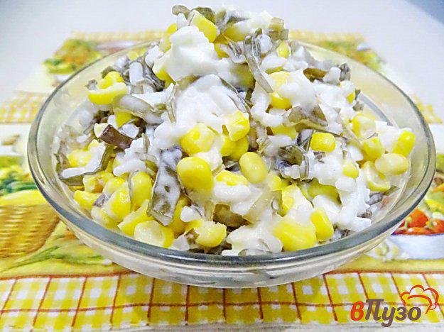 фото рецепта: Салат из морской капусты и риса
