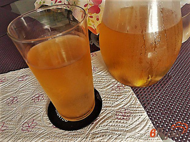 фото рецепта: Холодный чай с мятой и лимоном