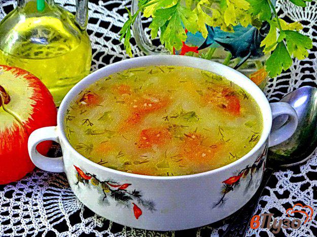 фото рецепта: Суп овощной с кускусом