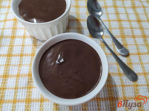 фото рецепта: Десерт с заварным кремом и шоколадной глазурью