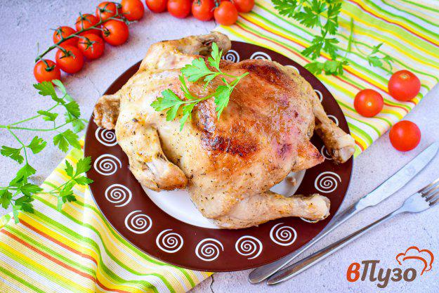 фото рецепта: Курица в томатном маринаде в духовке