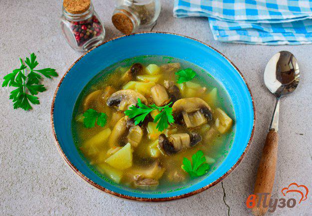 фото рецепта: Суп из баранины с шампиньонами