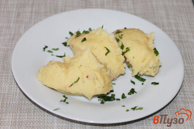 фото рецепта: Картофельное пюре с чесноком и шпиком