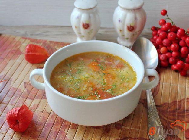 фото рецепта: Суп с овощами и булгуром