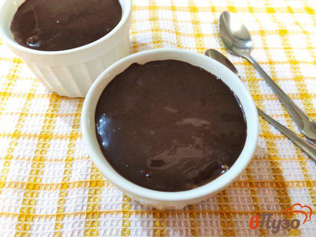 фото рецепта: Десерт с заварным кремом под шоколадной глазурью