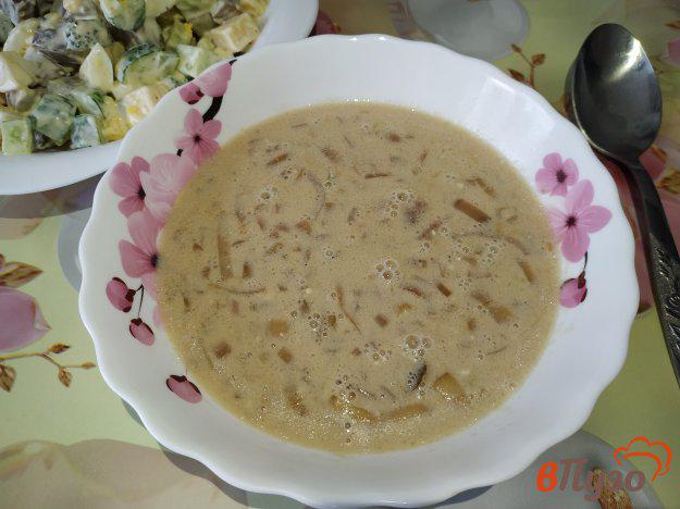 фото рецепта: Луковый суп на курином бульоне