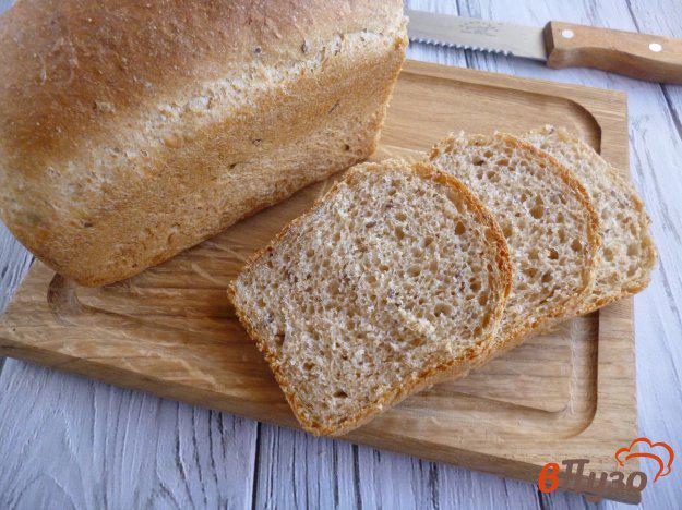 фото рецепта: Хлеб пшеничный с отрубями