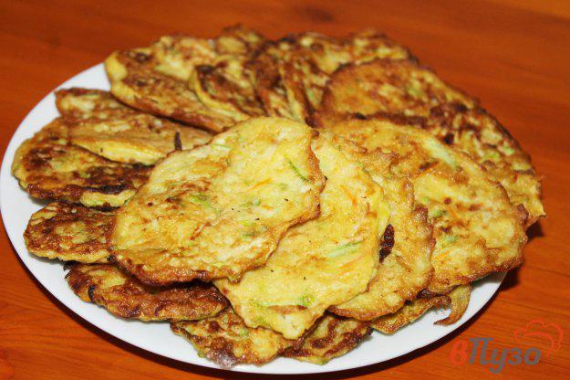 фото рецепта: Кабачковые оладьи с картофелем