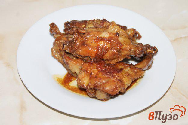 фото рецепта: Курица жареная с гранатовым соусом
