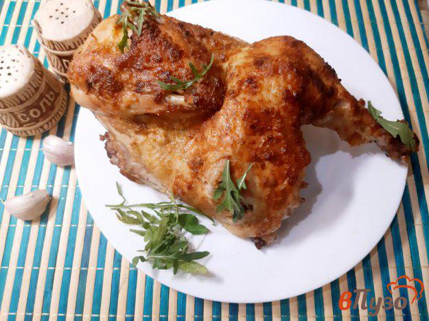 фото рецепта: Курица маринованная запеченная в духовке
