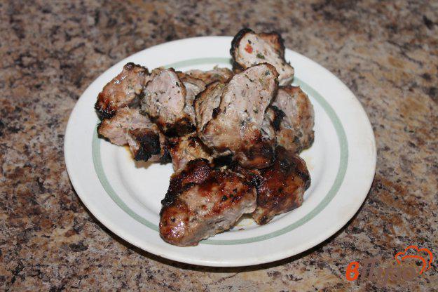 фото рецепта: Свиной шашлык в маринаде с айраном и луком