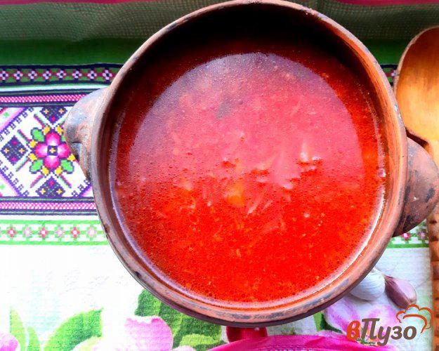 фото рецепта: Борщ свекольный с томатным соком