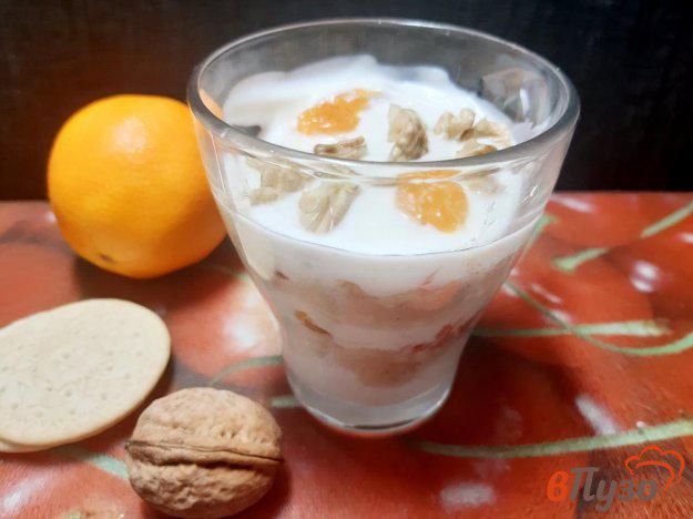 фото рецепта: Десерт фруктовый с йогуртом