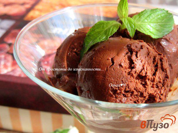 фото рецепта: Веганское шоколадное мороженое на аквафабе