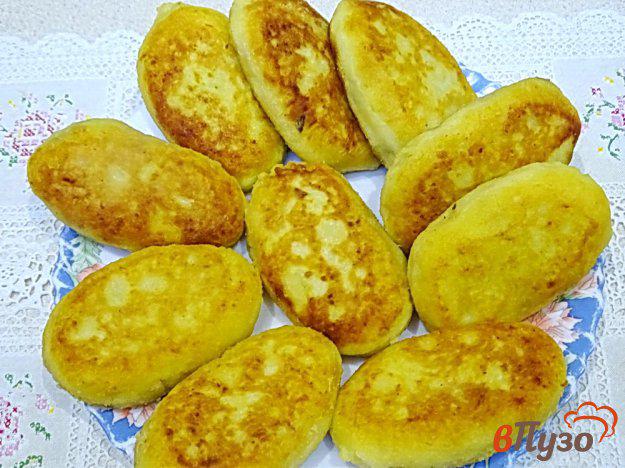 фото рецепта: Картофельные зразы с куриной печенью