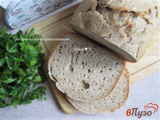 фото рецепта: Овсяно-кукурузный хлеб с семенами льна