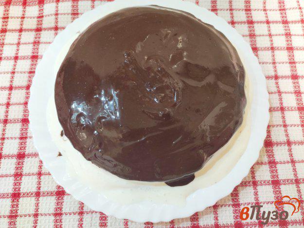 фото рецепта: Шоколадно банановый торт