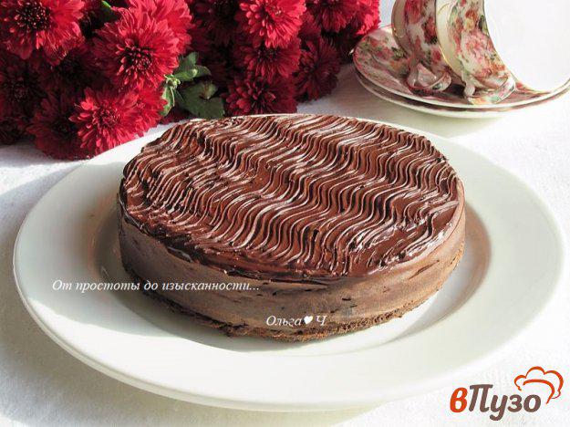 фото рецепта: Пушистый шоколадный торт с маскарпоне