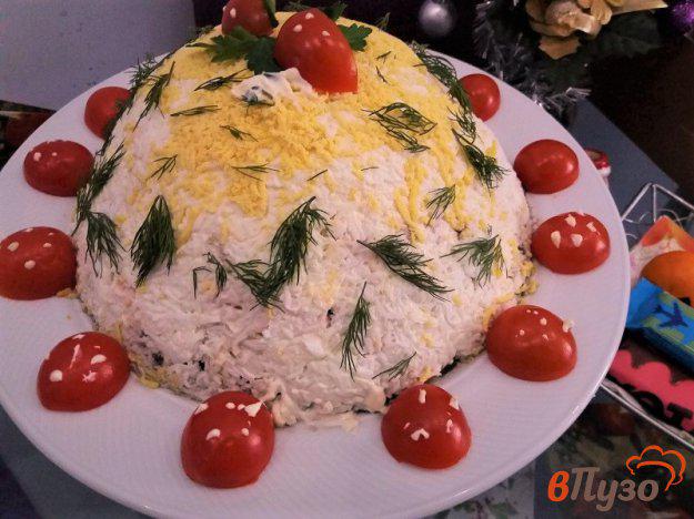 фото рецепта: Слоёный салат Сказочная поляна