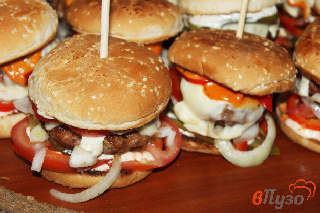 фото рецепта: Домашние гамбургеры